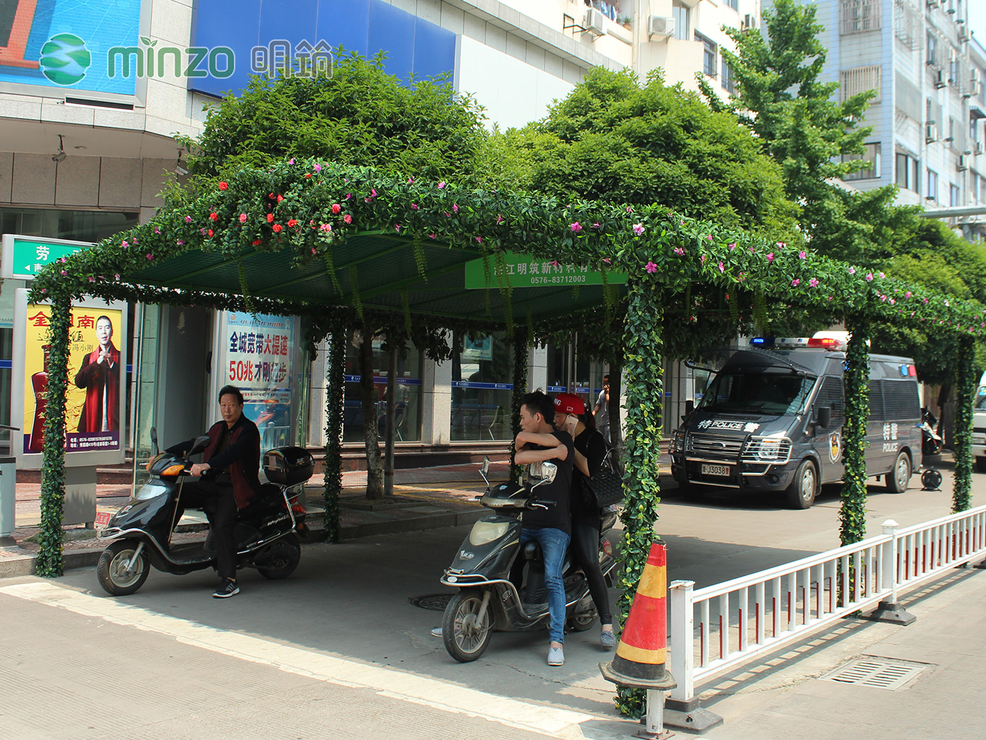 天臺(tái)縣市政遮陽(yáng)棚